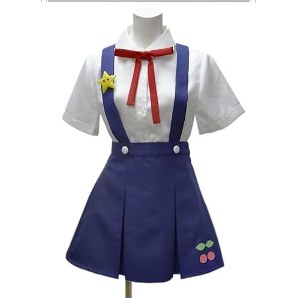 Amazon.co.jp: コスプレ衣装 化物語 八九寺真宵 Mサイズ : ホビー